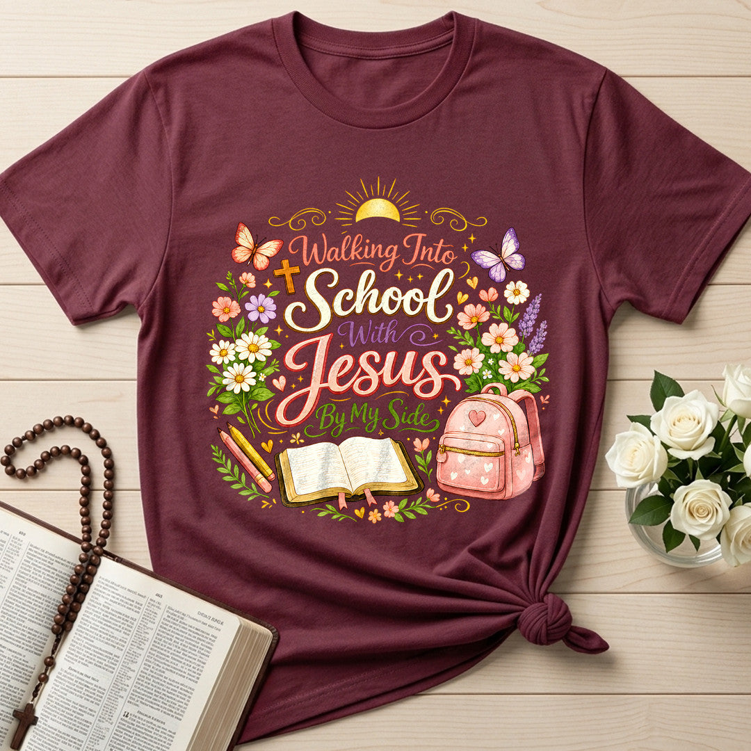 Walking Into School With Jesus By My Side 01