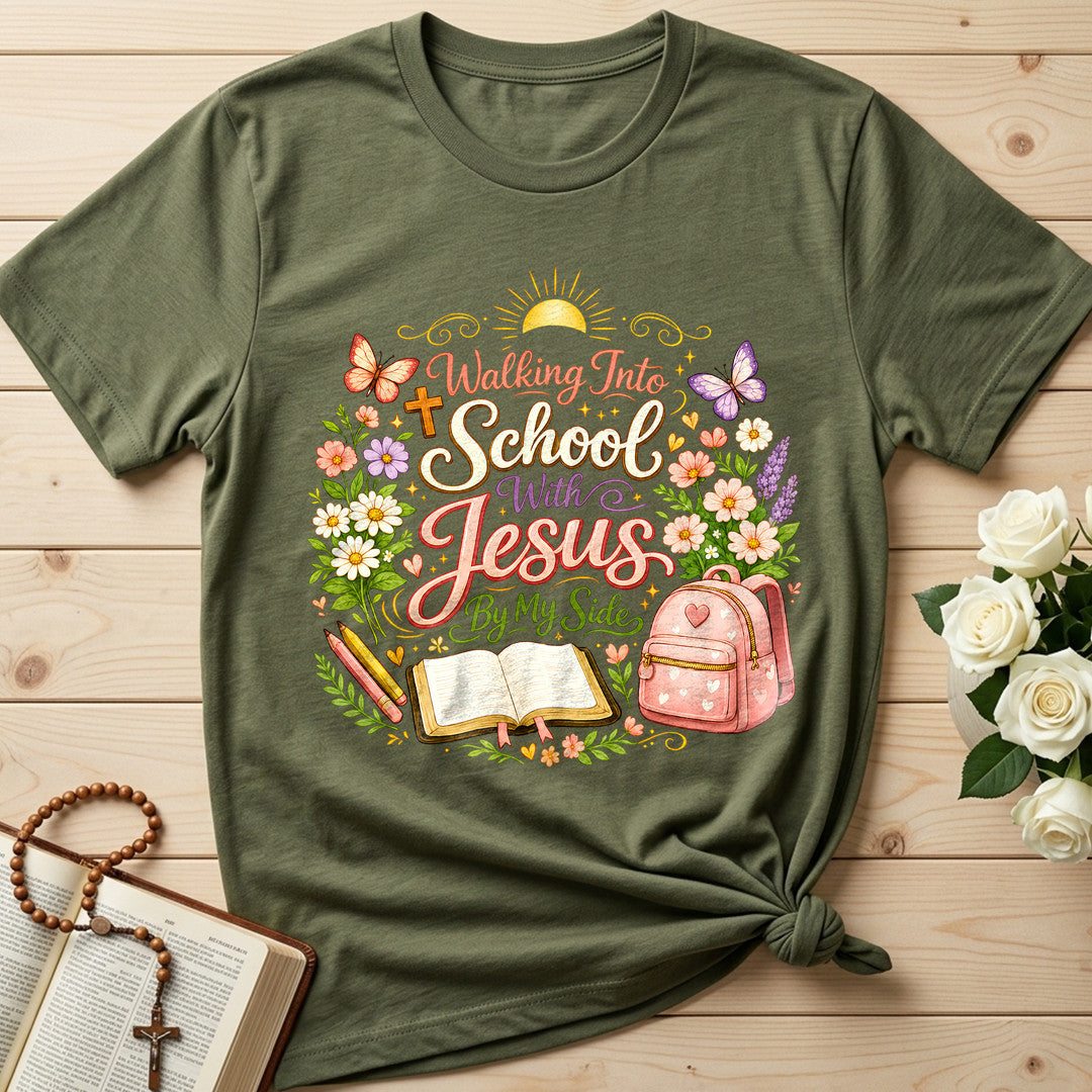 Walking Into School With Jesus By My Side 01