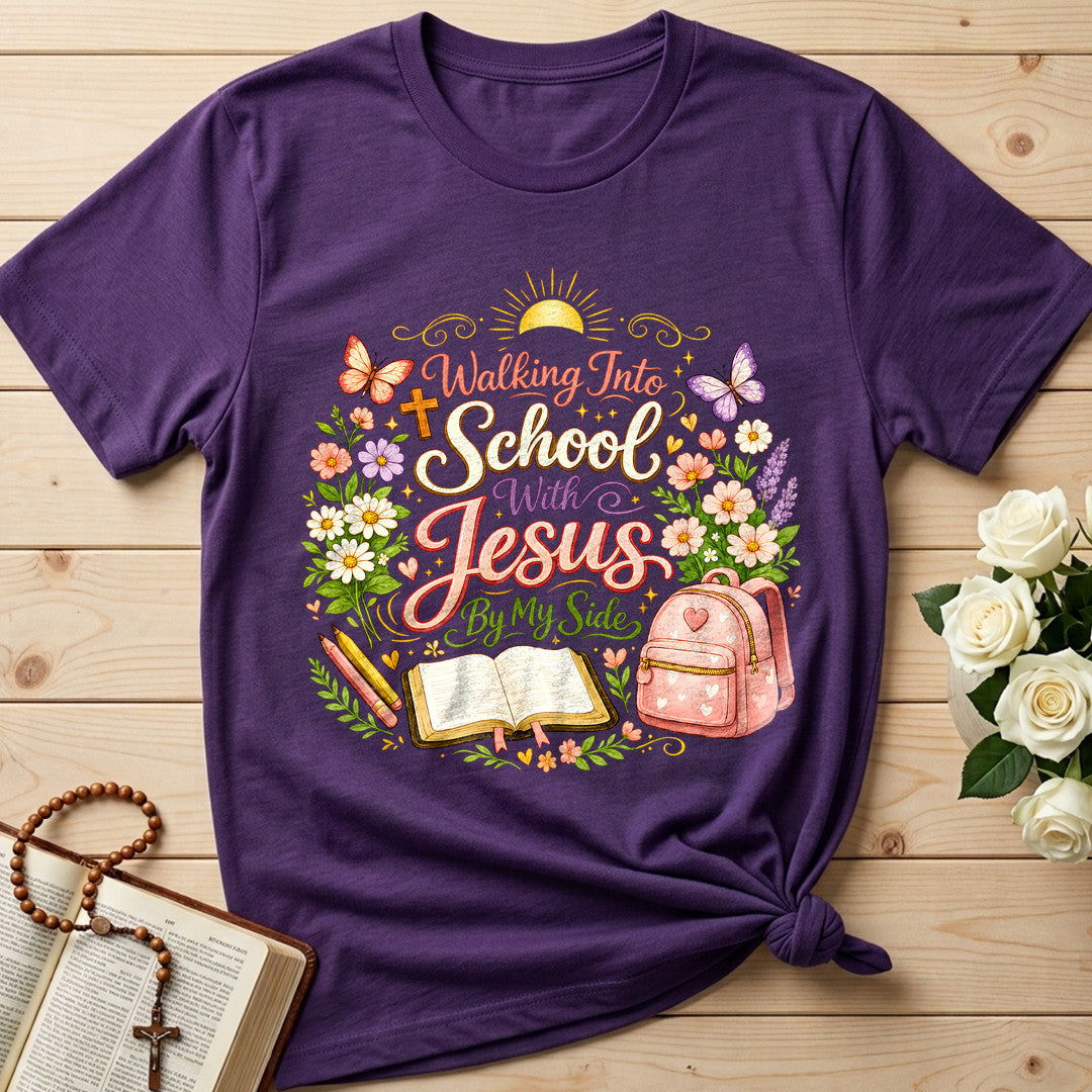 Walking Into School With Jesus By My Side 01