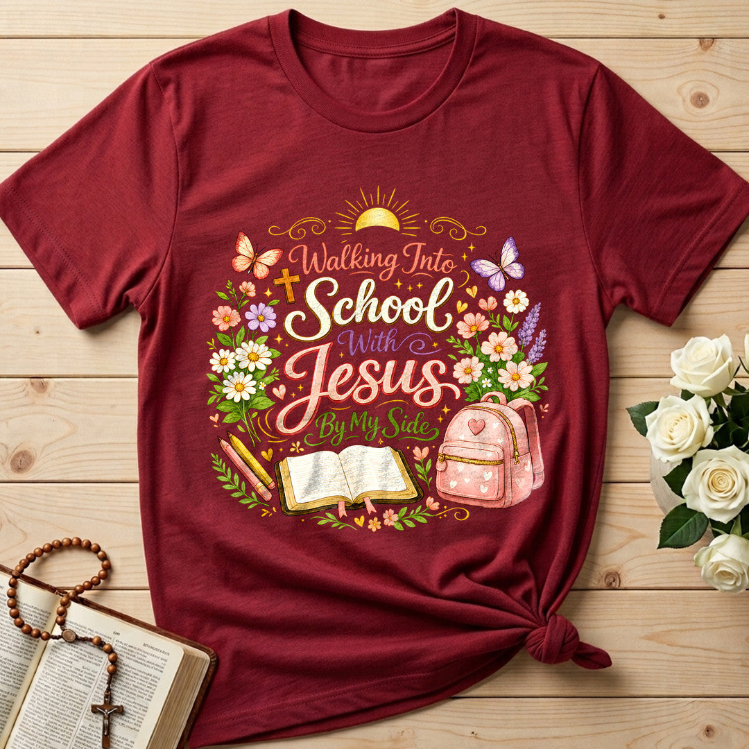 Walking Into School With Jesus By My Side 01