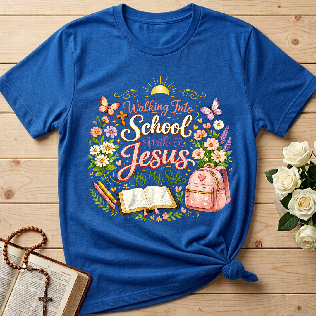 Walking Into School With Jesus By My Side 01