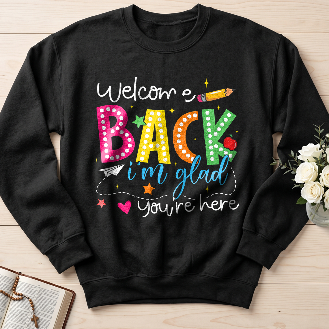 Welcome Back I'm Glad You're Here 01