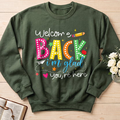 Welcome Back I'm Glad You're Here 01
