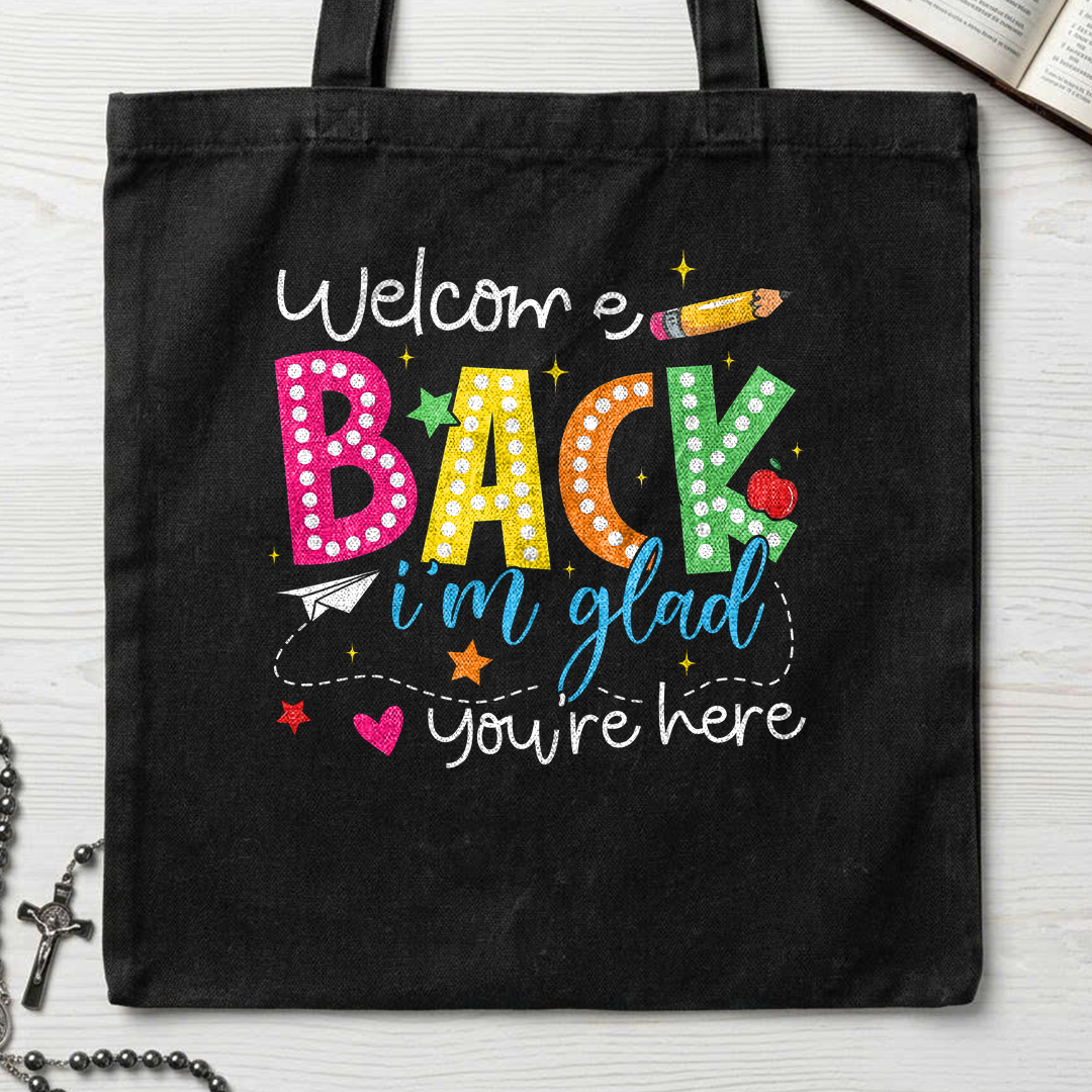 Welcome Back I'm Glad You're Here 01