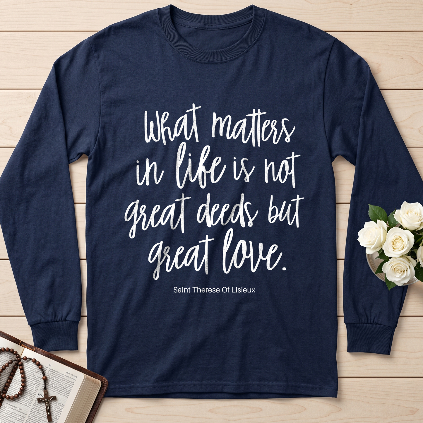 What Matters In Life Is Not Great Deeds But Great Love 01