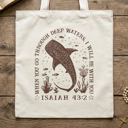 When You Go Through Deep Waters I Will Be With You Isaiah 43.2 01