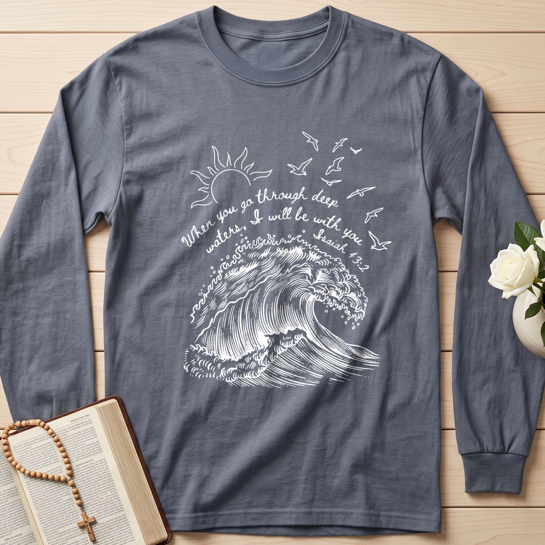 When You Go Through Deep Waters I Will Be With You Isaiah 43.2 07