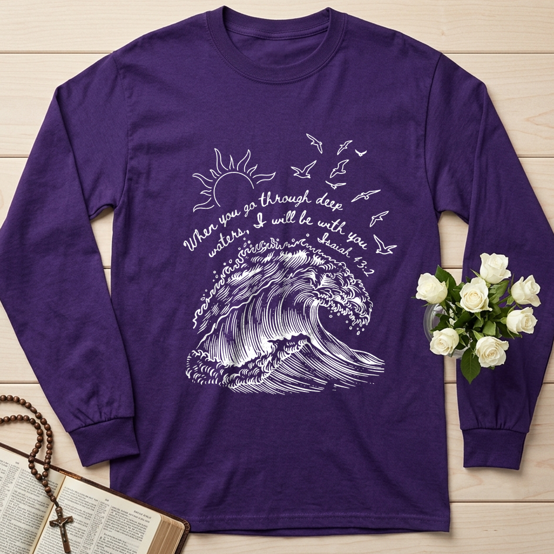 When You Go Through Deep Waters I Will Be With You Isaiah 43.2 07