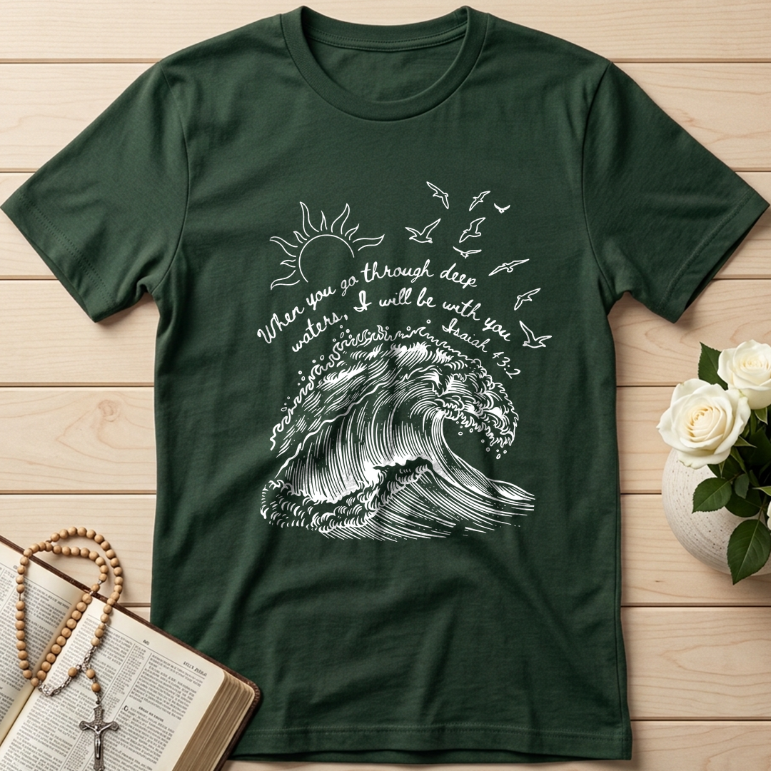 When You Go Through Deep Waters I Will Be With You Isaiah 43.2 07