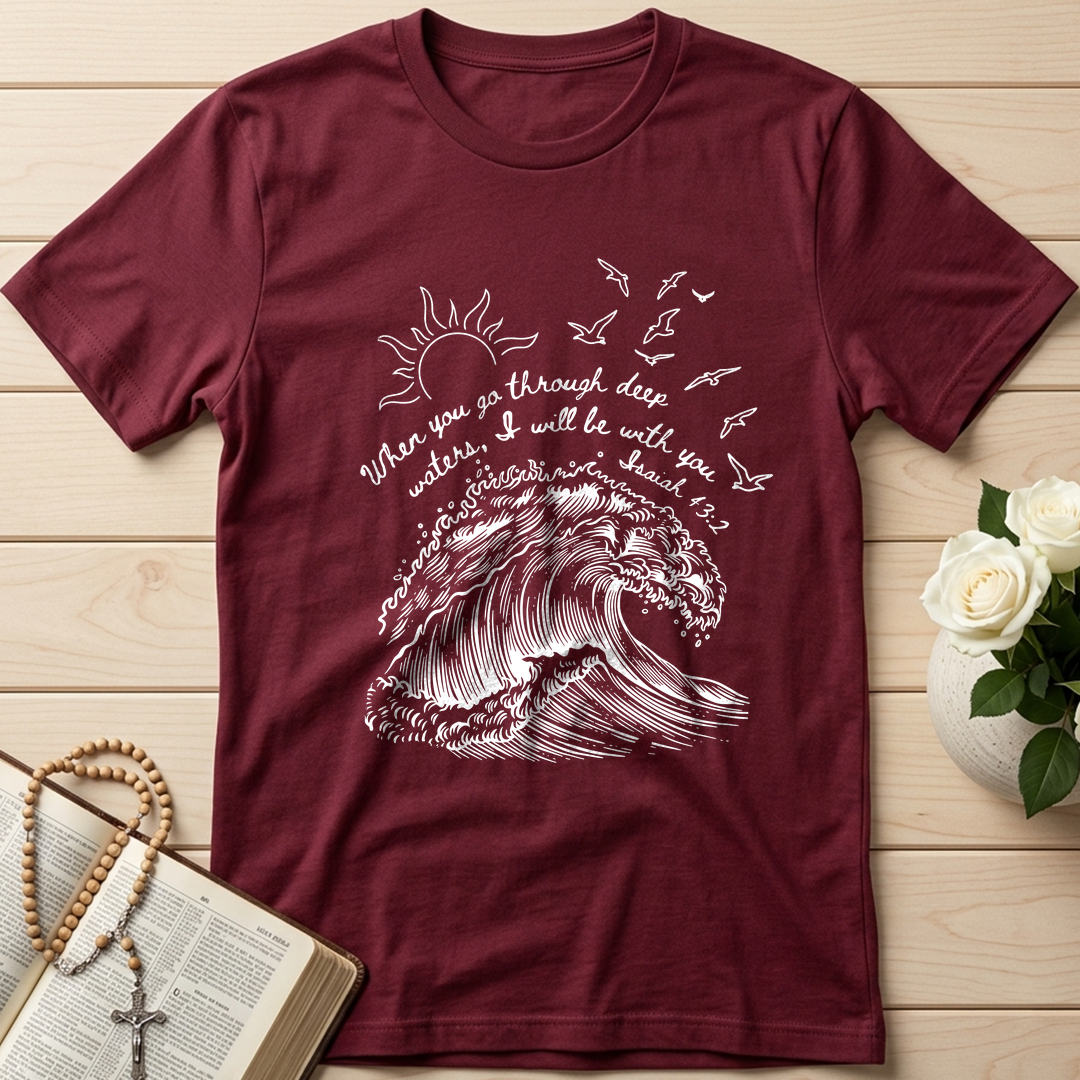 When You Go Through Deep Waters I Will Be With You Isaiah 43.2 07