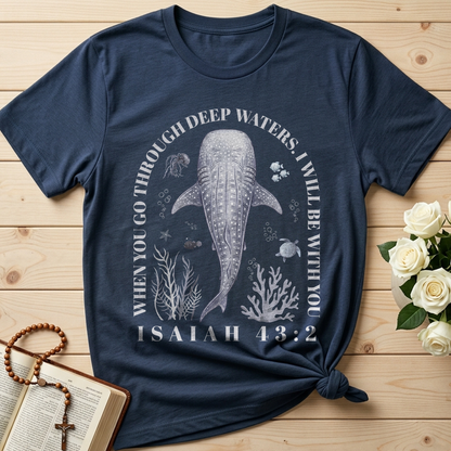 When You Go Through Deep Waters I Will Be With You Isaiah 43.2 08
