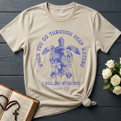 When You Go Through Deep Waters I Will Be With You Isaiah 43.2 09