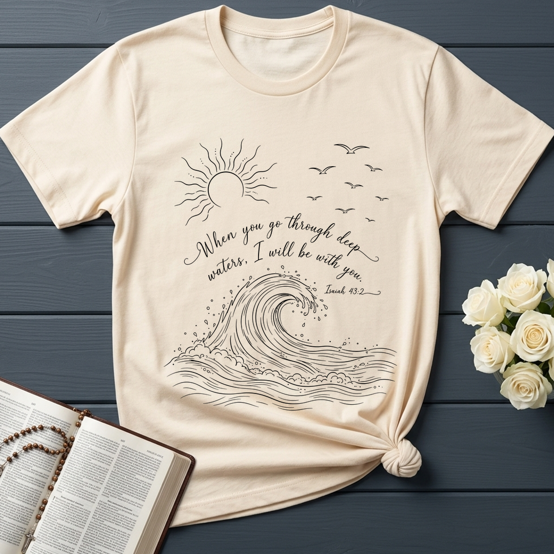 When You Go Through Deep Waters I Will Be With You Isaiah 43.2 10