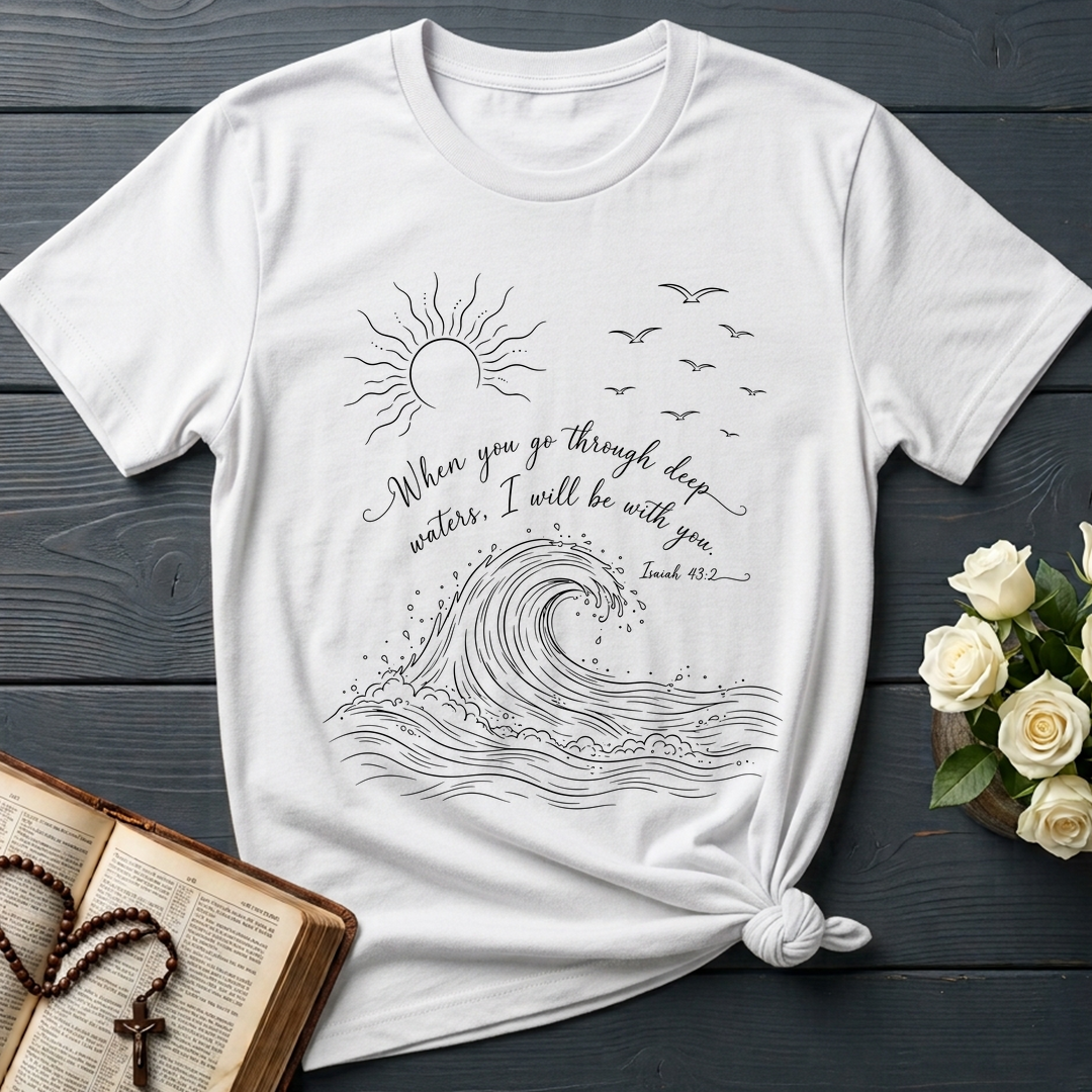 When You Go Through Deep Waters I Will Be With You Isaiah 43.2 10
