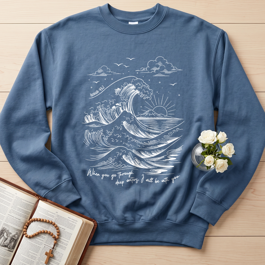 When You Go Through Deep Waters I Will Be With You Isaiah 43.2 11