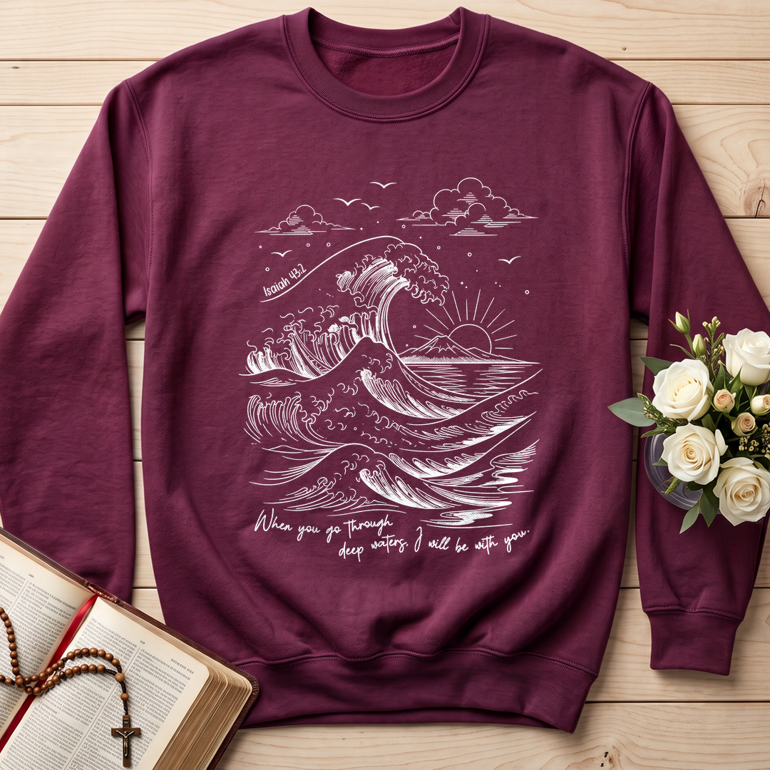 When You Go Through Deep Waters I Will Be With You Isaiah 43.2 11