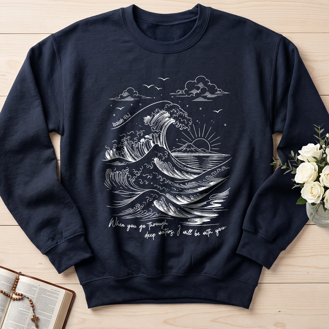 When You Go Through Deep Waters I Will Be With You Isaiah 43.2 11