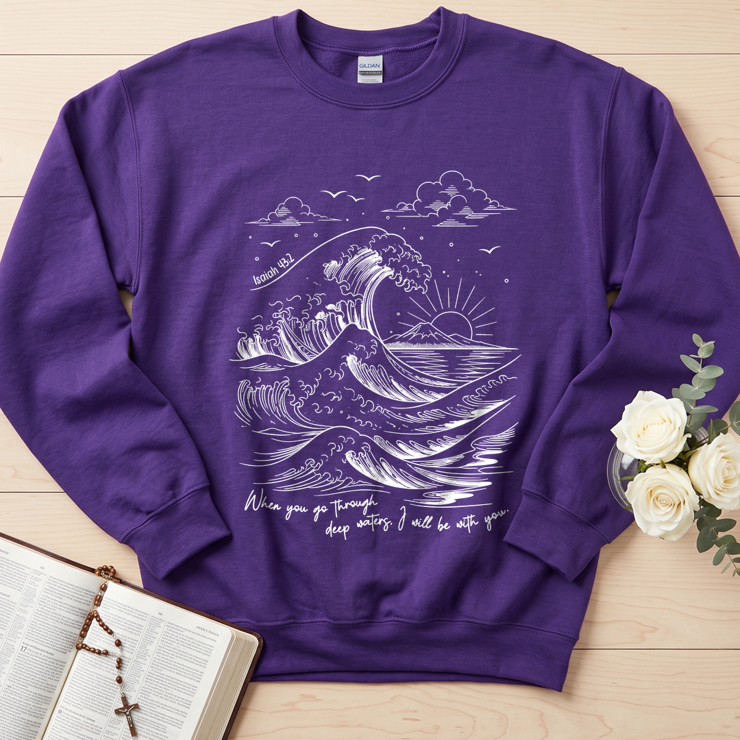 When You Go Through Deep Waters I Will Be With You Isaiah 43.2 11