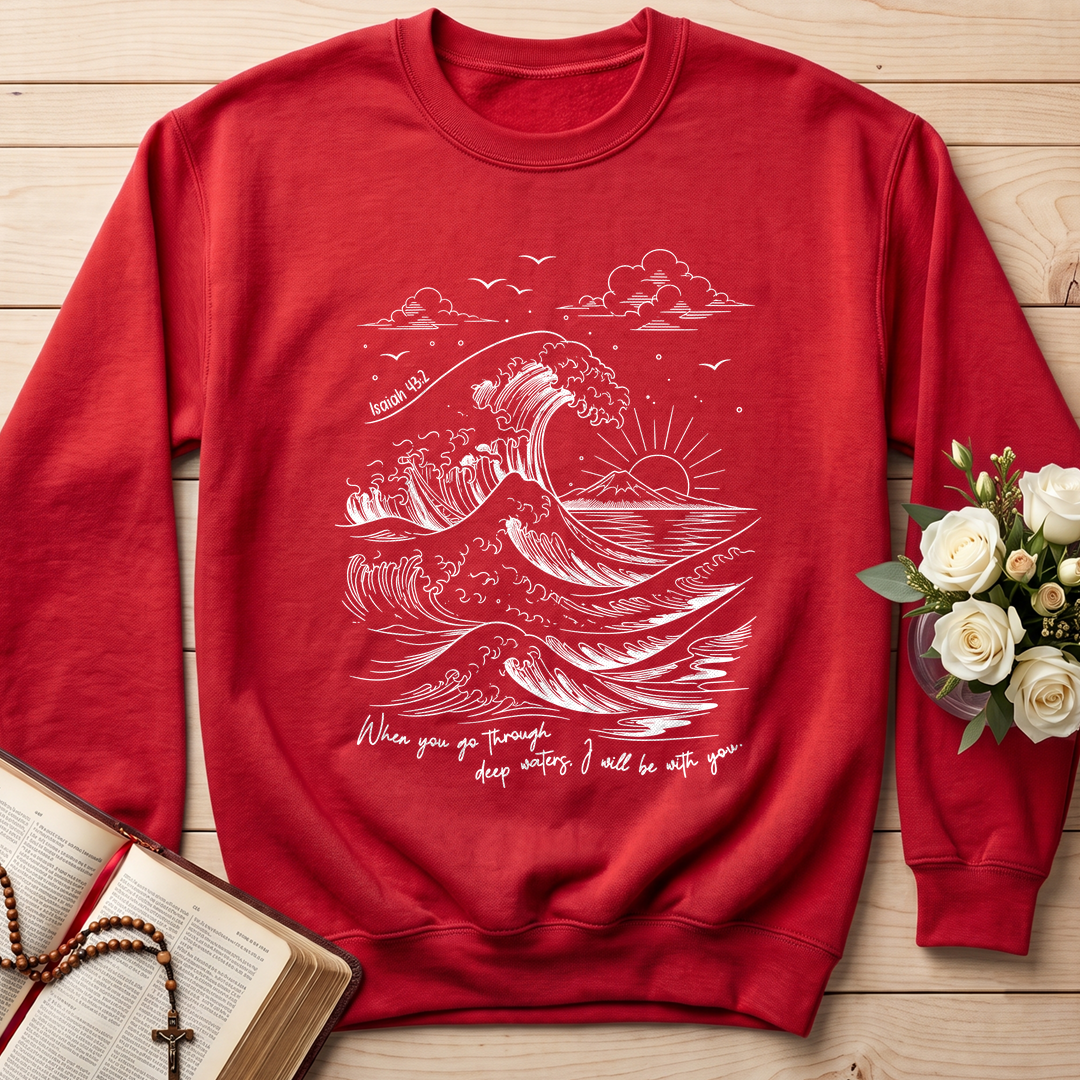 When You Go Through Deep Waters I Will Be With You Isaiah 43.2 11