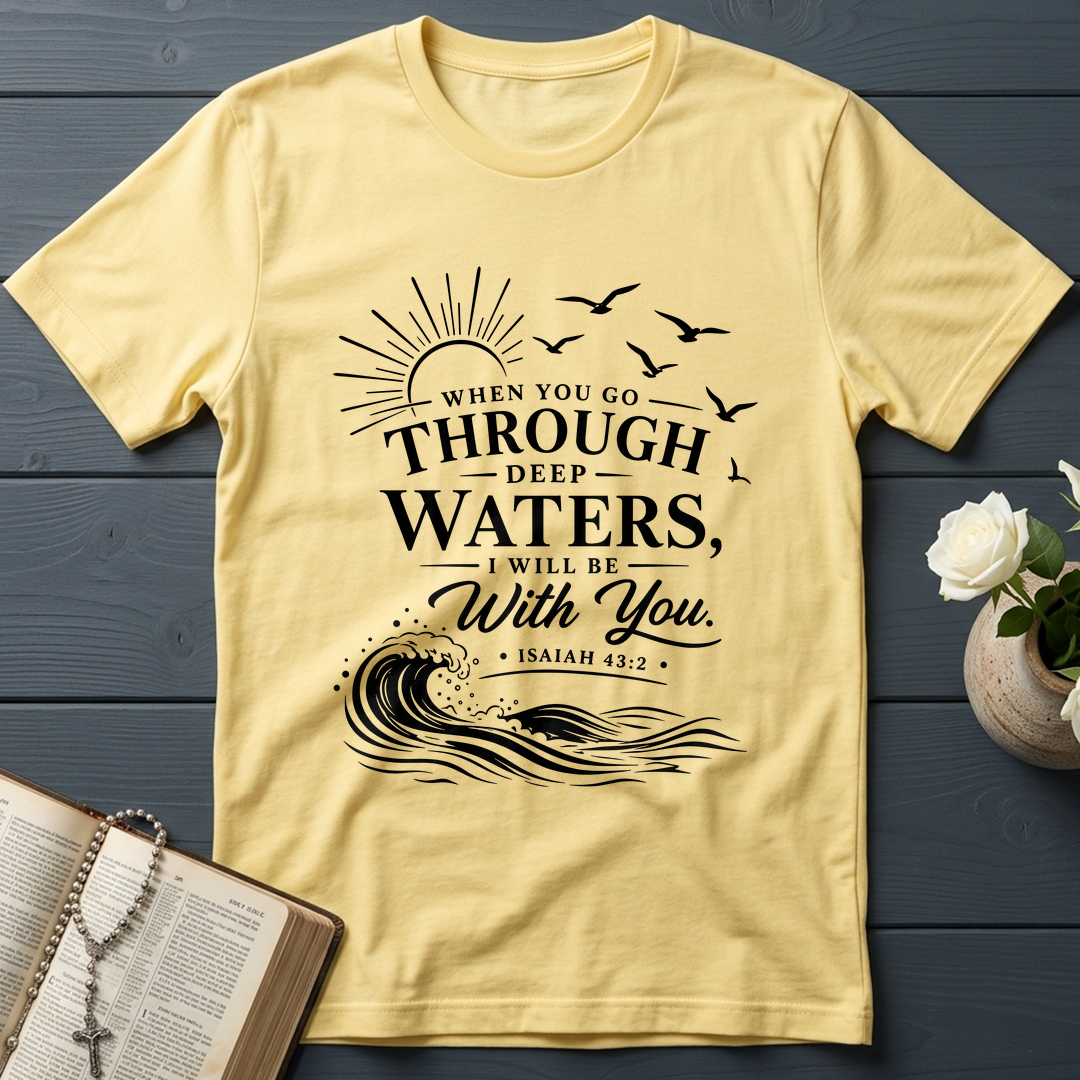 When You Go Through Deep Waters I Will Be With You Isaiah 43.2 12