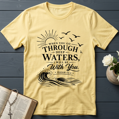 When You Go Through Deep Waters I Will Be With You Isaiah 43.2 12