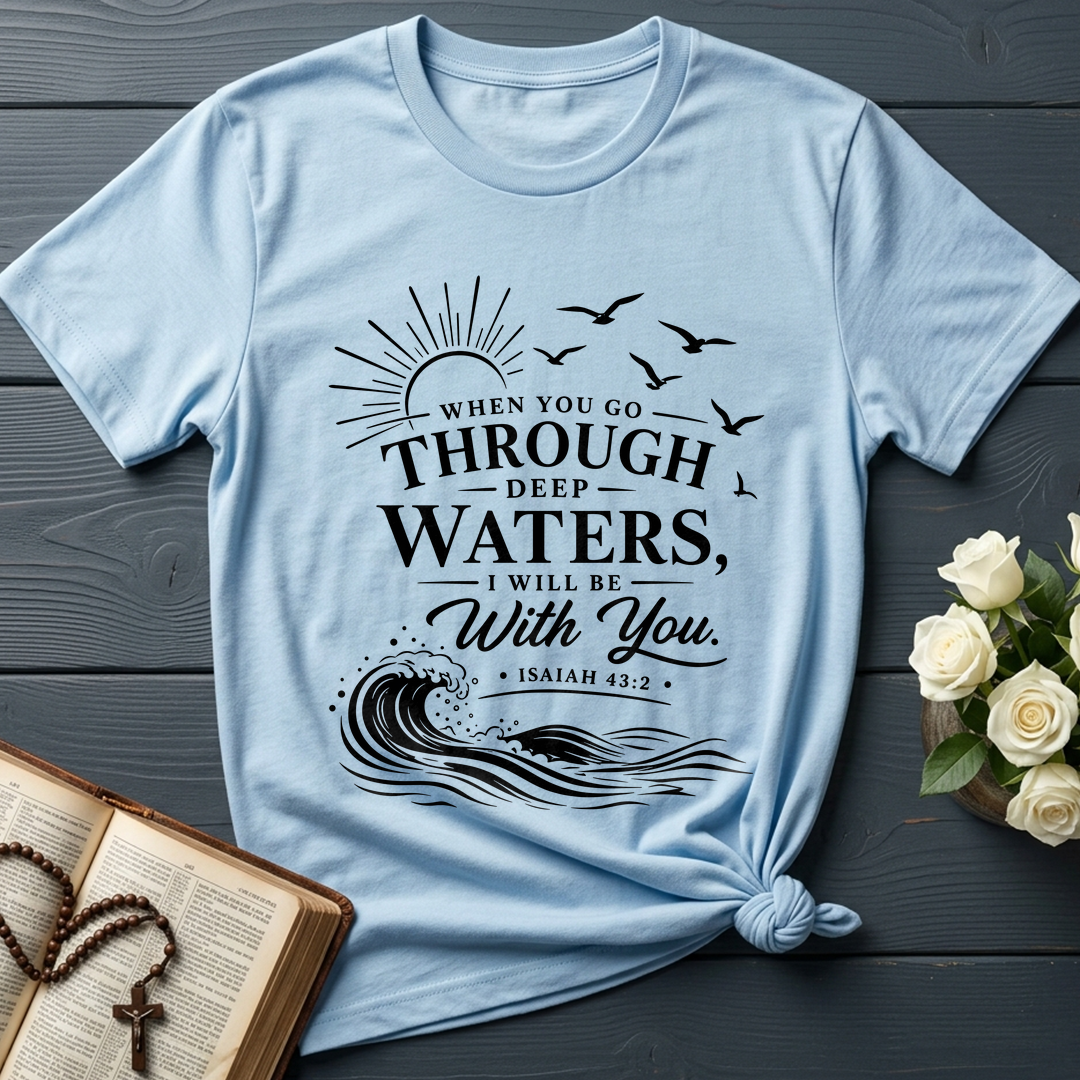When You Go Through Deep Waters I Will Be With You Isaiah 43.2 12