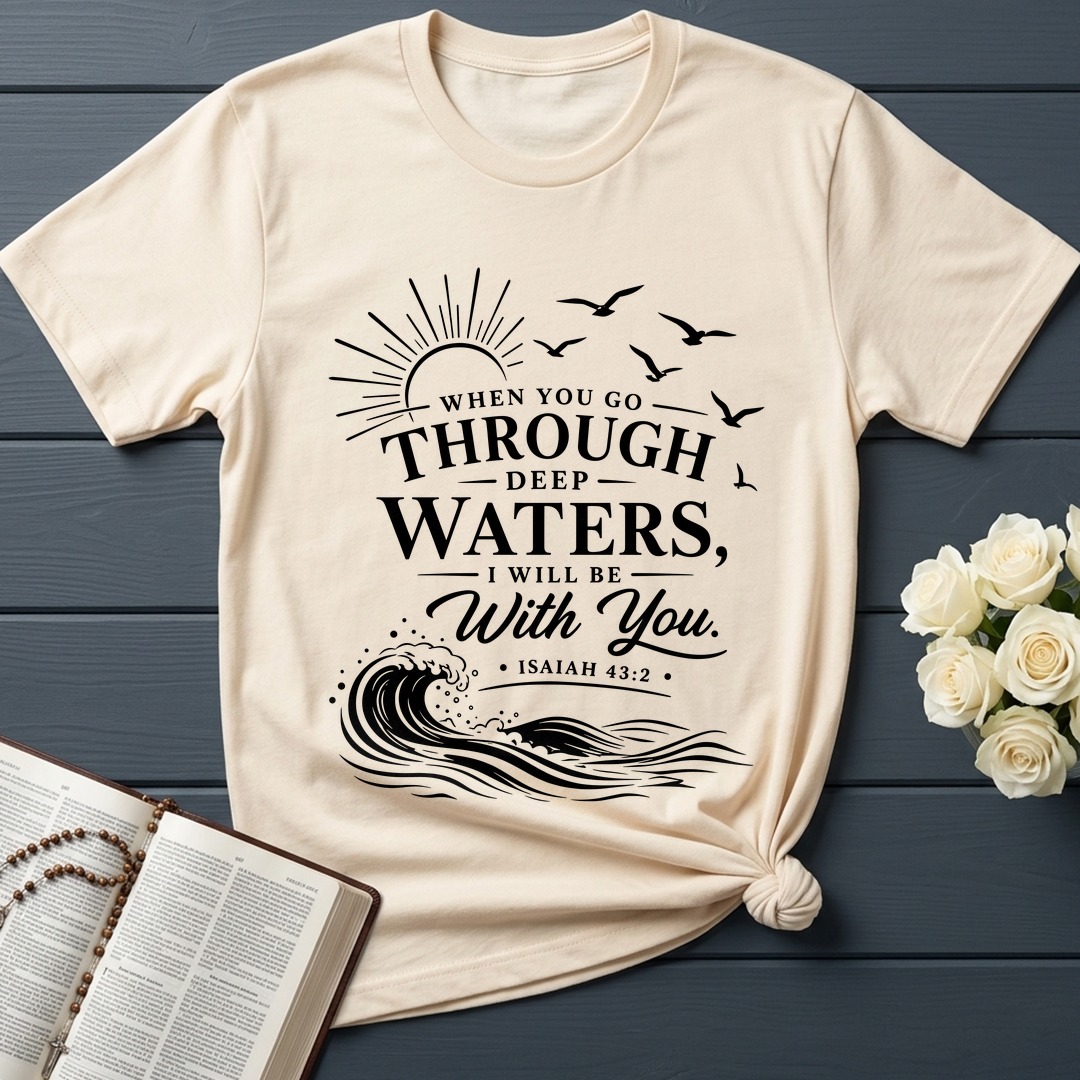 When You Go Through Deep Waters I Will Be With You Isaiah 43.2 12