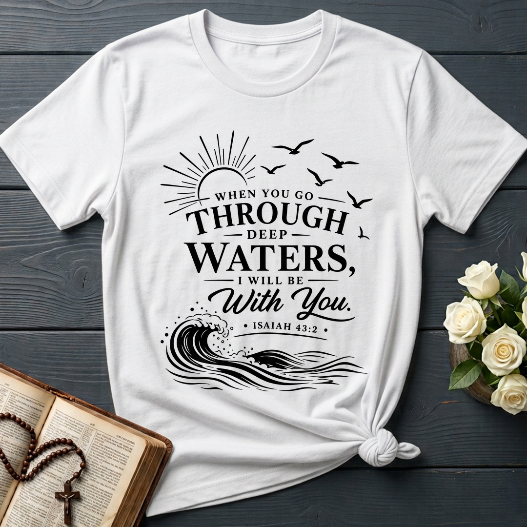 When You Go Through Deep Waters I Will Be With You Isaiah 43.2 12