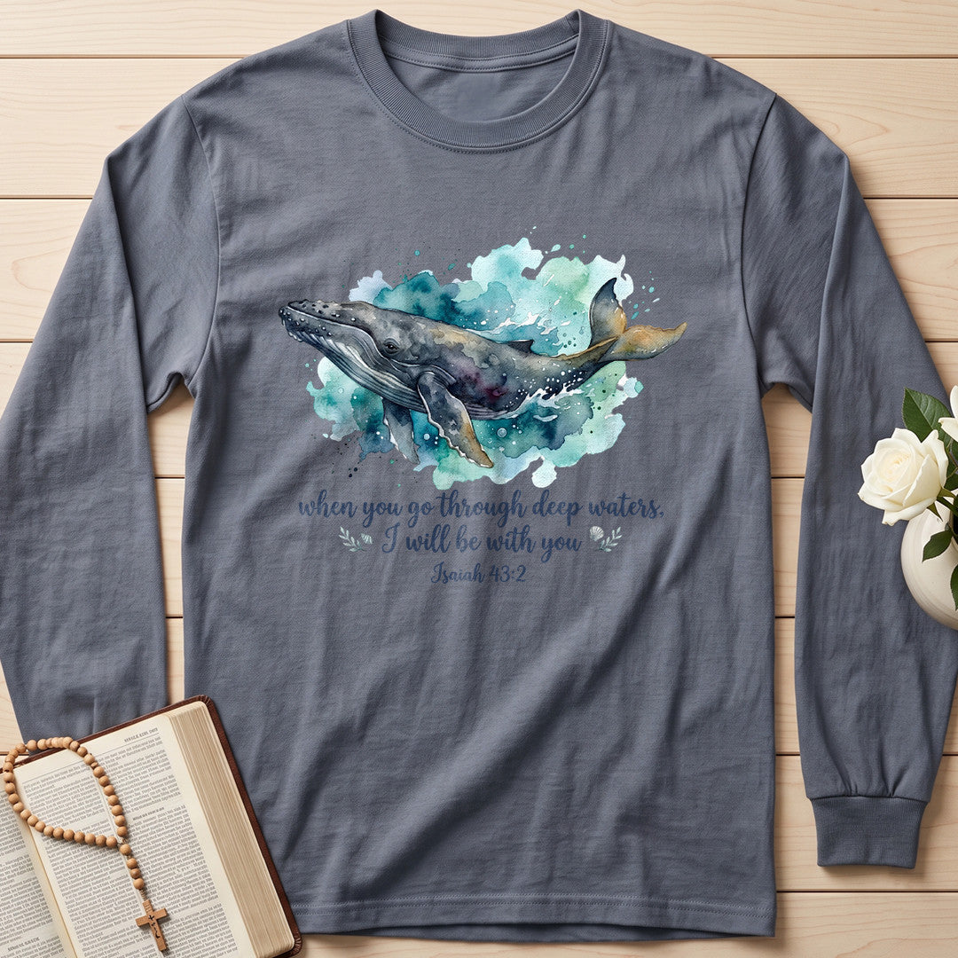 When You Go Through Deep Waters I Will Be With You Isaiah 43.2 18