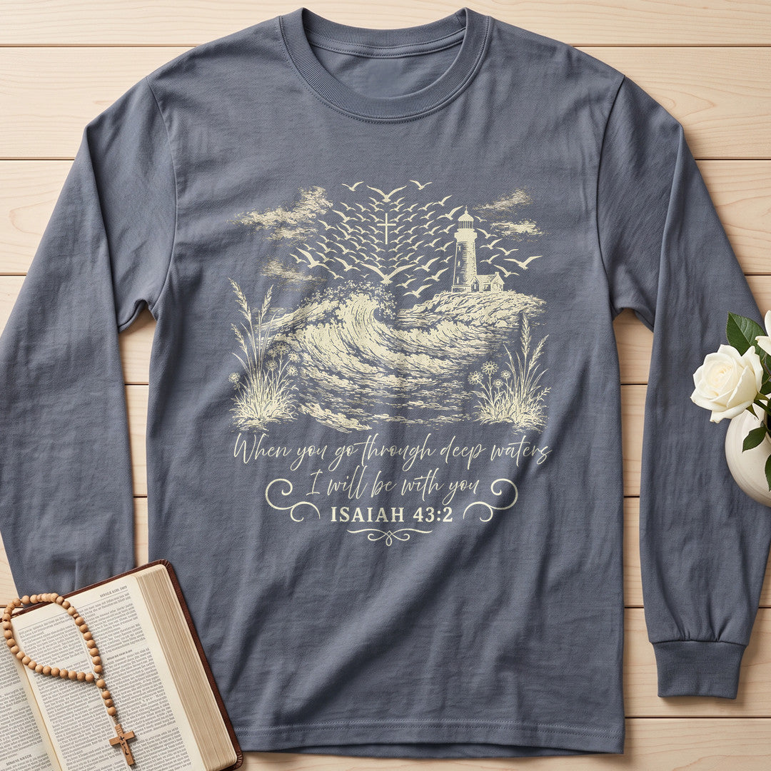 When You Go Through Deep Waters I Will Be With You Isaiah 43.2 22