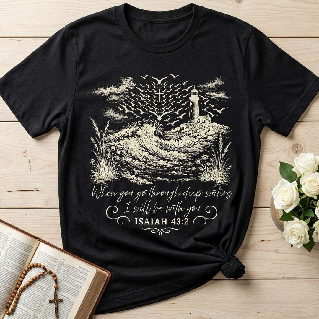 When You Go Through Deep Waters I Will Be With You Isaiah 43.2 22