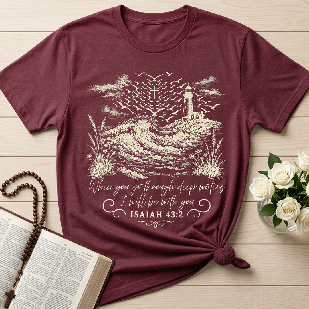 When You Go Through Deep Waters I Will Be With You Isaiah 43.2 22