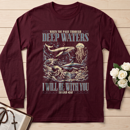 When You Pass Through Deep Waters I Will Be With You Isaiah 43.2 01