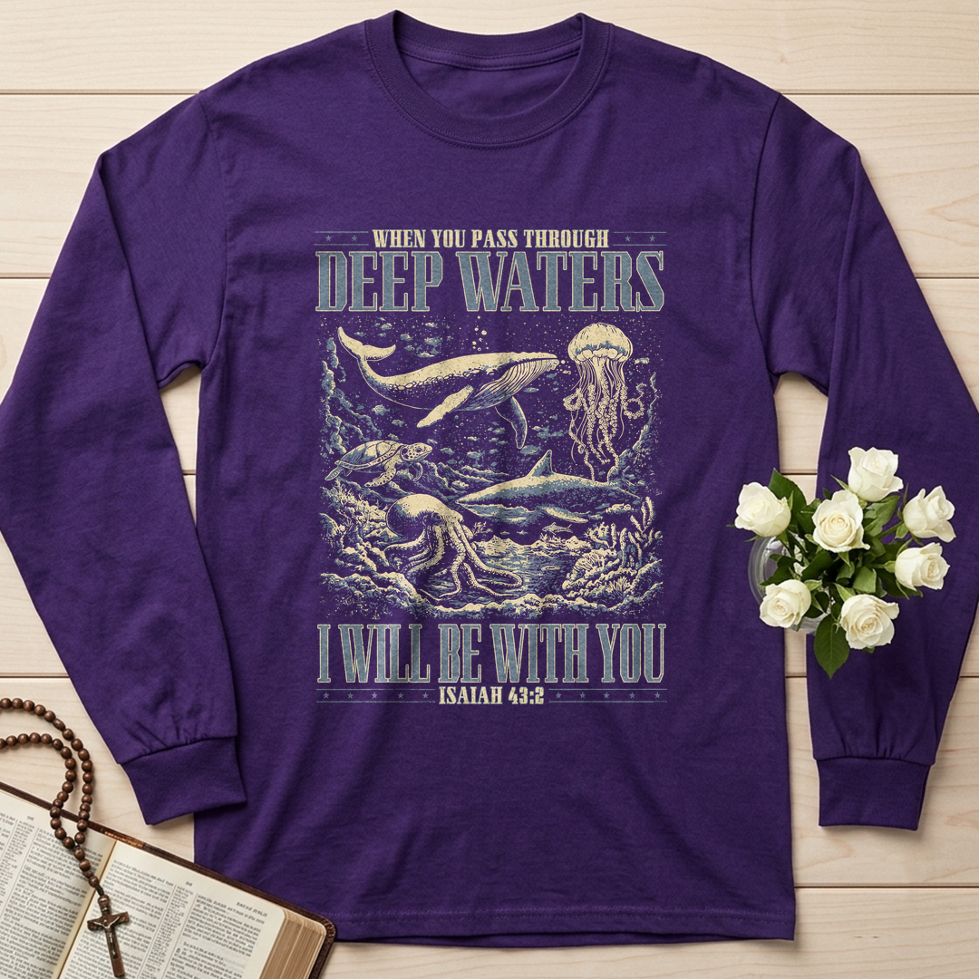When You Pass Through Deep Waters I Will Be With You Isaiah 43.2 01