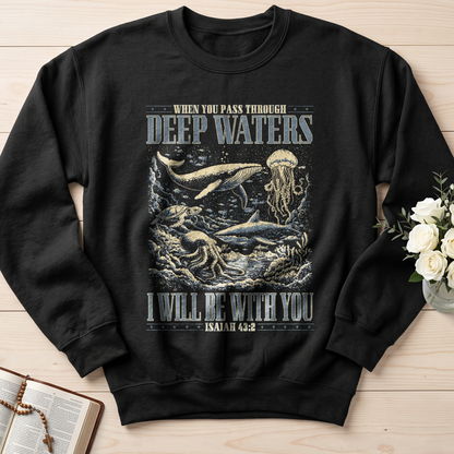 When You Pass Through Deep Waters I Will Be With You Isaiah 43.2 01