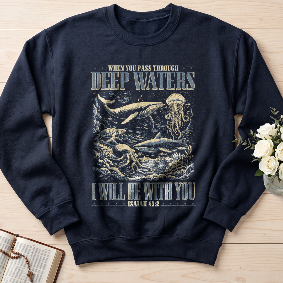 When You Pass Through Deep Waters I Will Be With You Isaiah 43.2 01