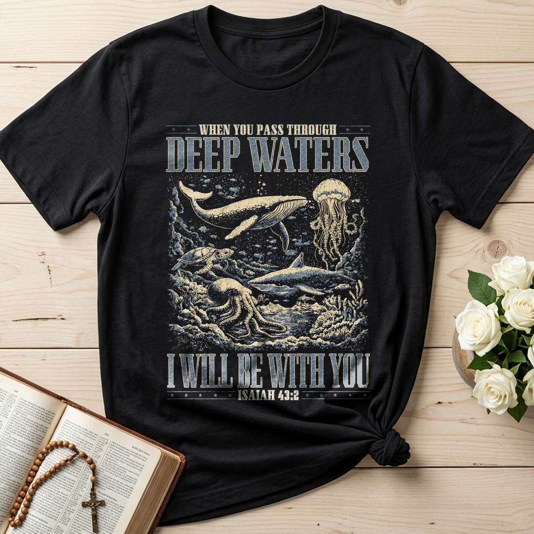 When You Pass Through Deep Waters I Will Be With You Isaiah 43.2 01