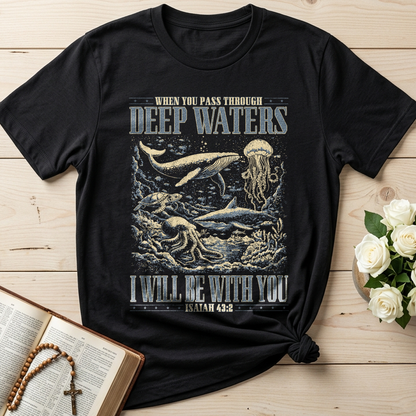 When You Pass Through Deep Waters I Will Be With You Isaiah 43.2 01
