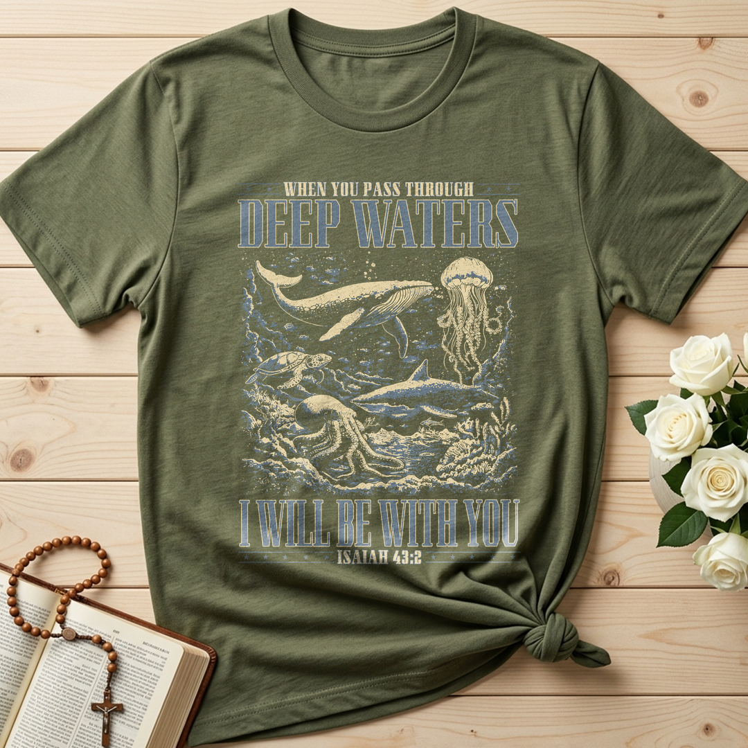 When You Pass Through Deep Waters I Will Be With You Isaiah 43.2 01