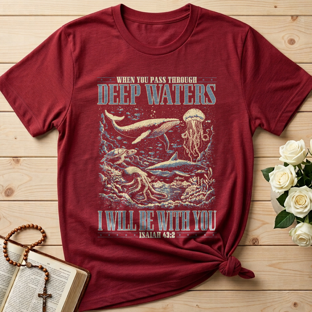 When You Pass Through Deep Waters I Will Be With You Isaiah 43.2 01