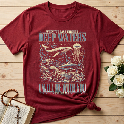When You Pass Through Deep Waters I Will Be With You Isaiah 43.2 01