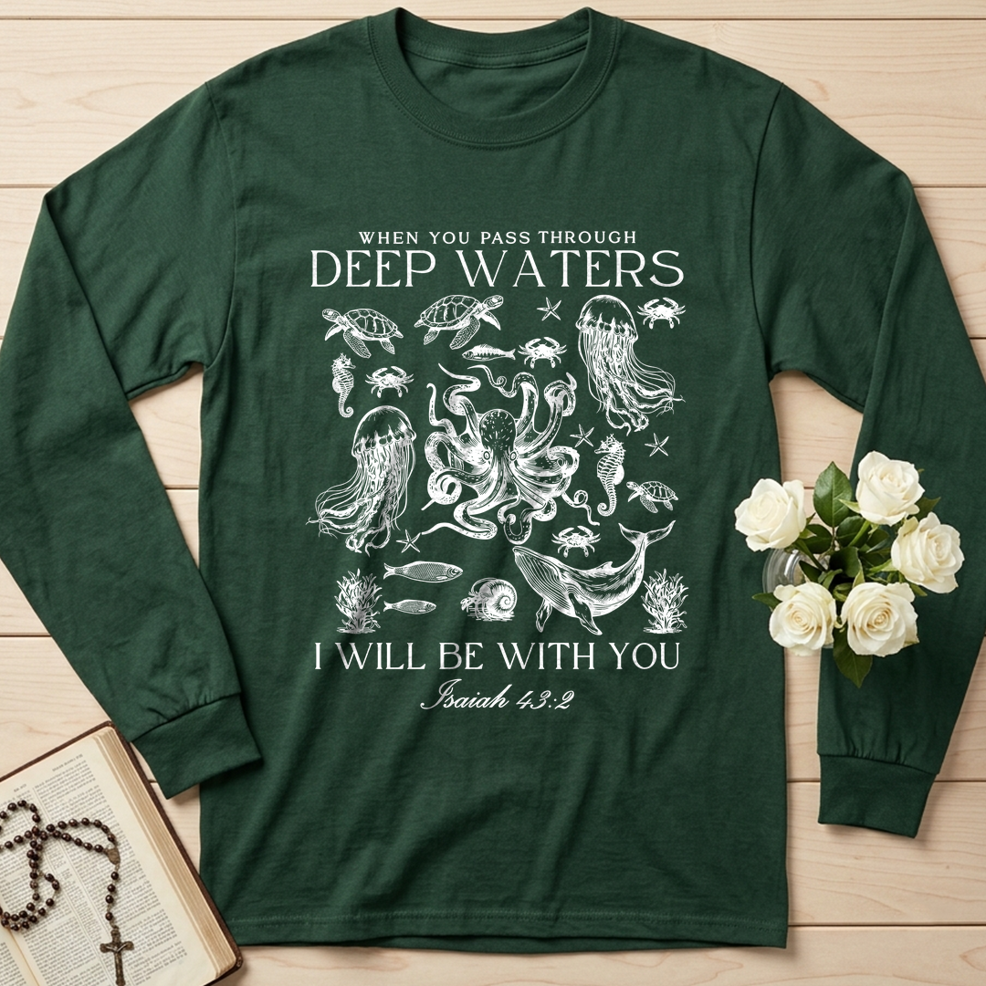 When You Pass Through Deep Waters I Will Be With You Isaiah 43.2 04