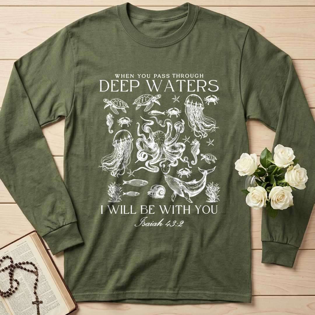 When You Pass Through Deep Waters I Will Be With You Isaiah 43.2 04
