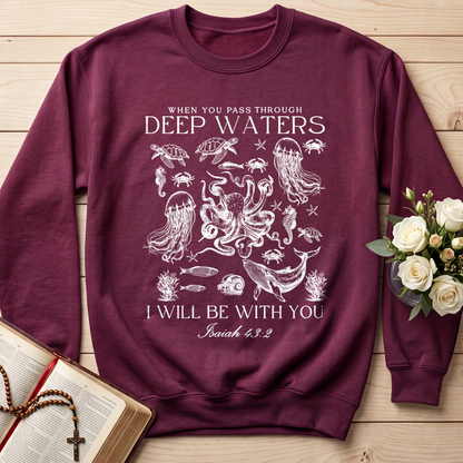When You Pass Through Deep Waters I Will Be With You Isaiah 43.2 04