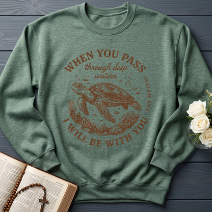 When You Pass Through Deep Waters I Will Be With You Isaiah 43.2 06
