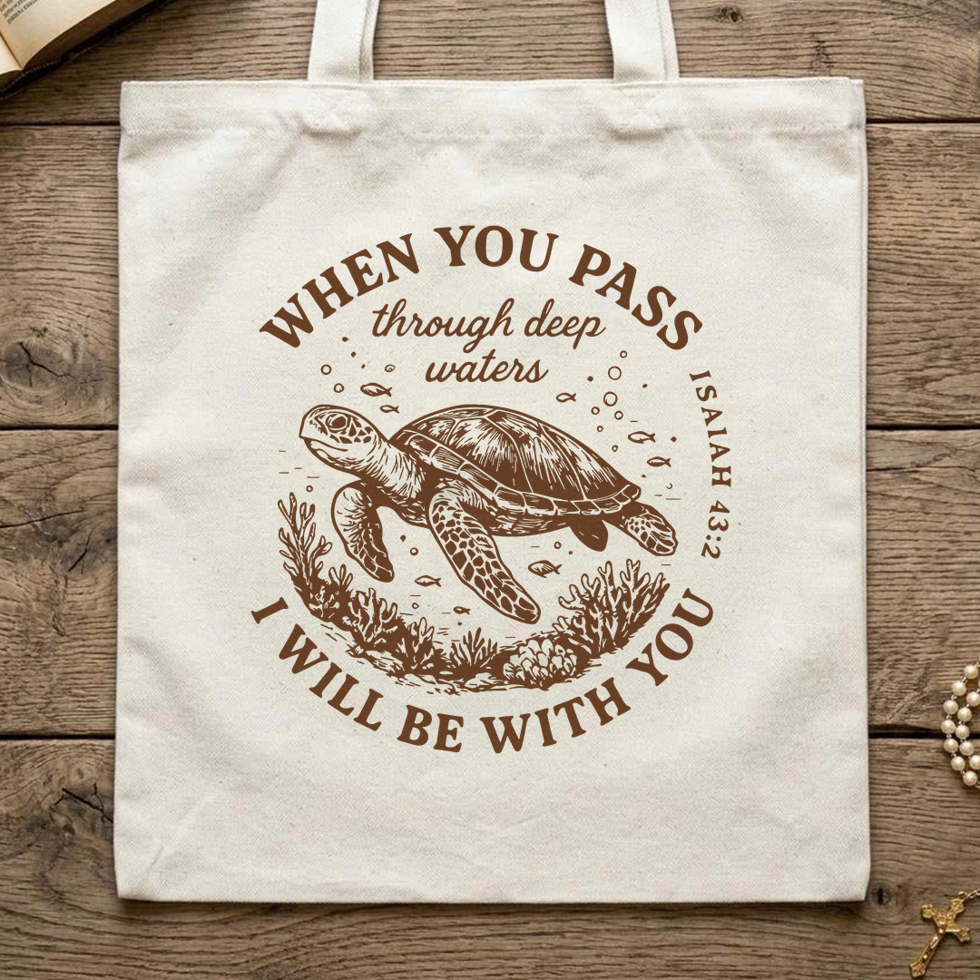 When You Pass Through Deep Waters I Will Be With You Isaiah 43.2 06