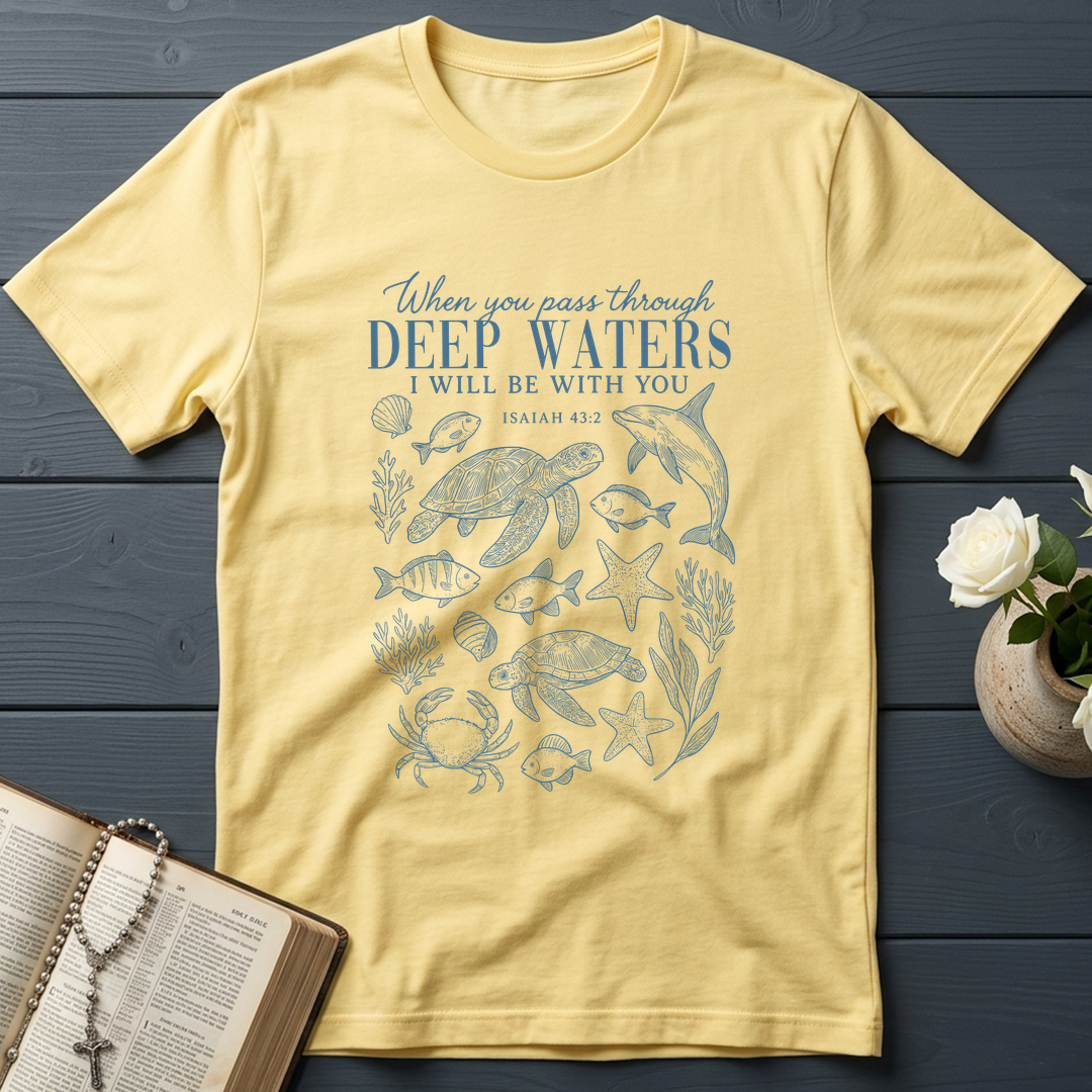 When You Pass Through Deep Waters I Will Be With You Isaiah 43.2 07