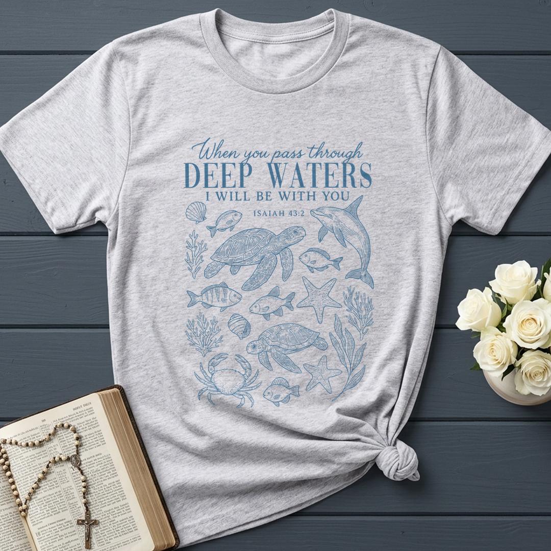 When You Pass Through Deep Waters I Will Be With You Isaiah 43.2 07