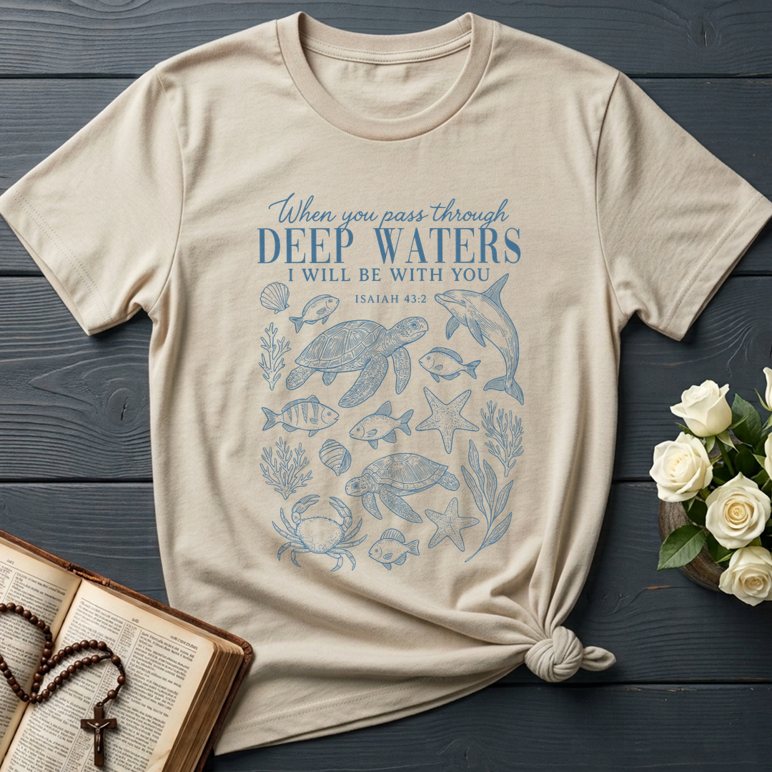 When You Pass Through Deep Waters I Will Be With You Isaiah 43.2 07