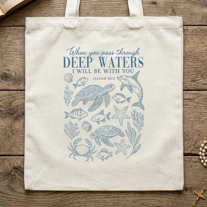 When You Pass Through Deep Waters I Will Be With You Isaiah 43.2 07